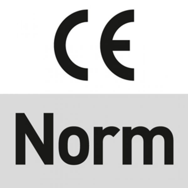 Das CE Kennzeichen bestätigt die Konformität des Produktes mit geltenden europäischen Richtlinien und Normen.