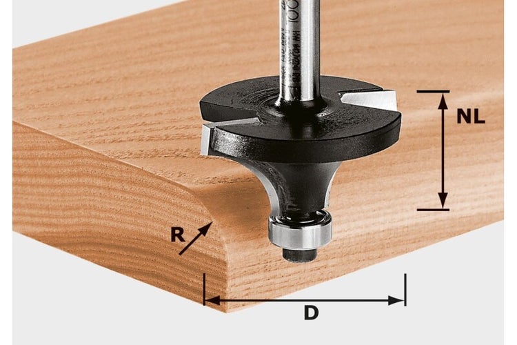 Festool Abrundfräser HW D16,7/R2 KL - (491009)