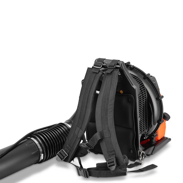 Rückentragbarer Laubbläser mit Blasrohr