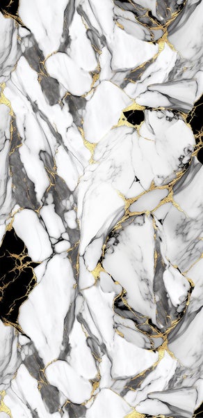 Marmormuster mit goldenen Akzenten
