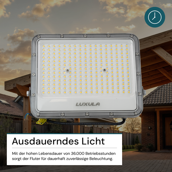 LED-Strahler mit hoher Lebensdauer für den Außenbereich