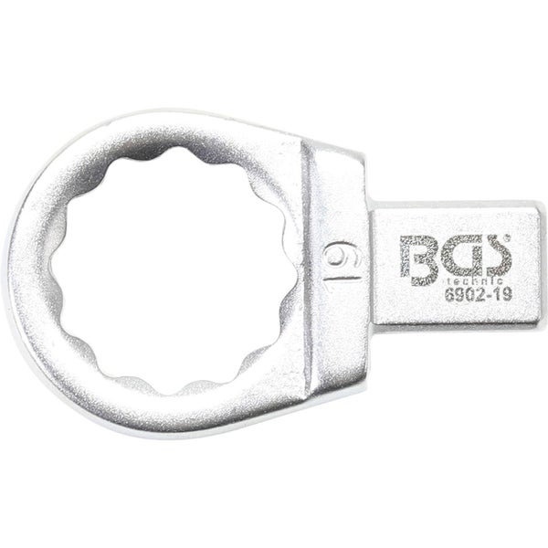 BGS Einsteck-Ringschlüssel 19 mm Aufnahme 9 x 12 mm - 6902-19