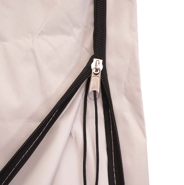 Reißverschluss an einer Schutzhülle