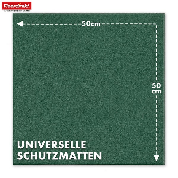 Quadratische Universal-Schutzmatte, 50 x 50 cm