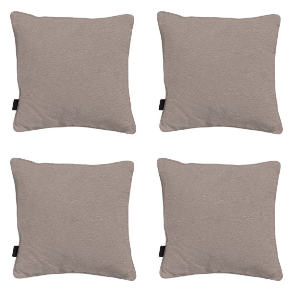 Dekokissen Panamajute - Ca. 60x60 cm - 4er-Set