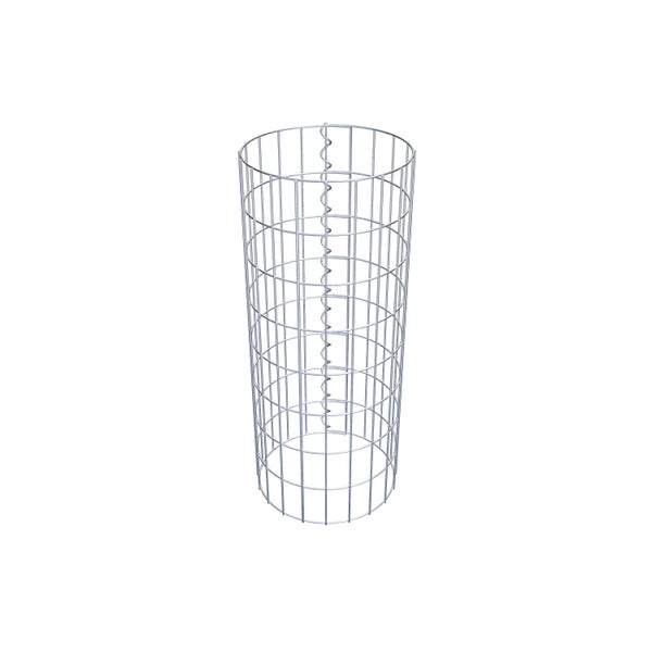 Gabionensäule Durchmesser 32 cm, MW 5 x 10 cm rund - Höhe: 0,80 m