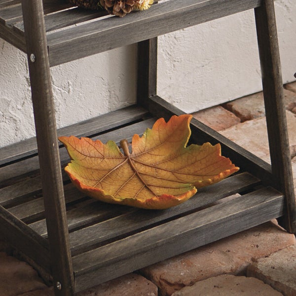 Dekoschale Herbstblatt