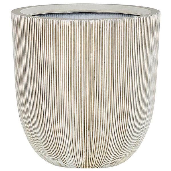 Blumenkübel CHIOS 44 cm Beige