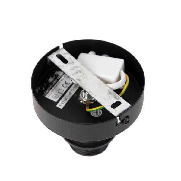 Deckenleuchte Montageelement mit Metallschiene