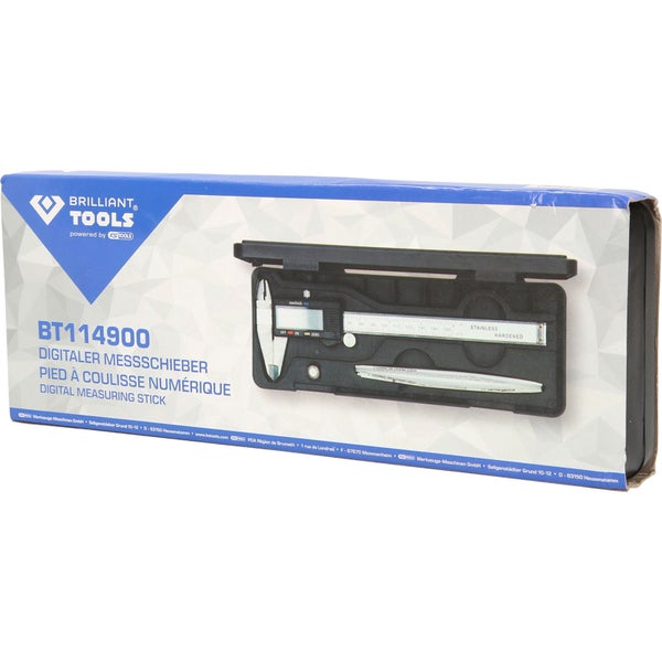 BRILLIANT TOOLS Digitaler Messschieber - BT114900
