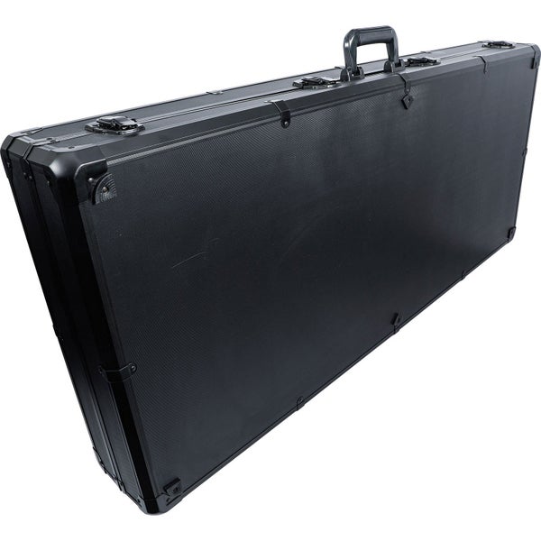 Schwarzer Gewehrkoffer aus Aluminium