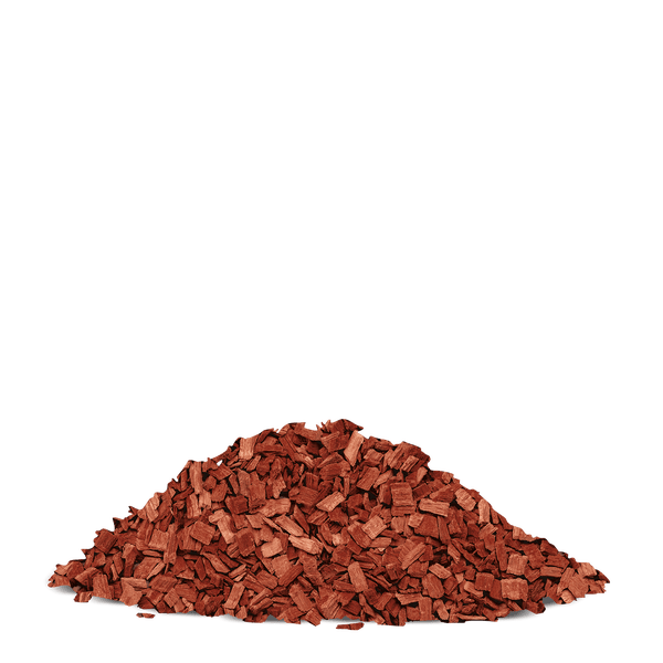 Galamio Holzhackschnitzel Rot 60l