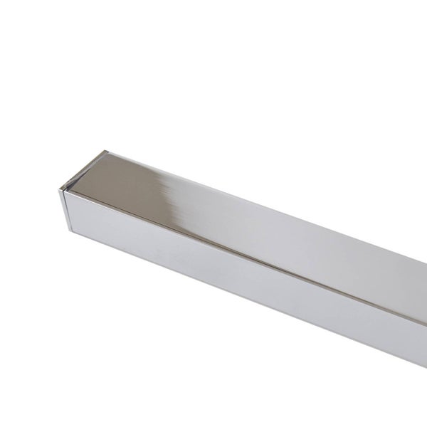 Lucande LED Wandleuchte, Wandlampe Bad Kivana (spritzwassergeschützt (Modern) in Chrom aus Aluminium (1 flammig ) - Wandleuchten Spiegelleuchte Badezimmer Wandbeleuchtung Badezimmerleuchte