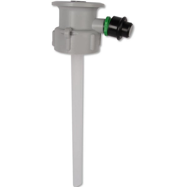 Detailaufnahme des Metallgestells eines Klappstuhls