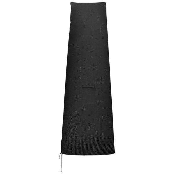 Outsunny Sonnenschirm Schutzhülle mit Reißverschluss für Sonnenshirm, bis Ø400 cm, 200 x 50/80 cm, Oxfordstoff, Schwarz
