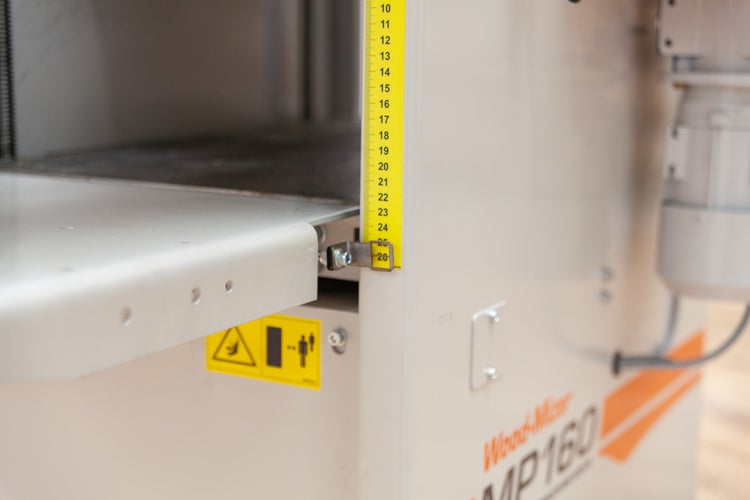 Wood-Mizer MP160 Abricht- und Dickenhobel mit variablem Vorschub - 4kW Elektromotor