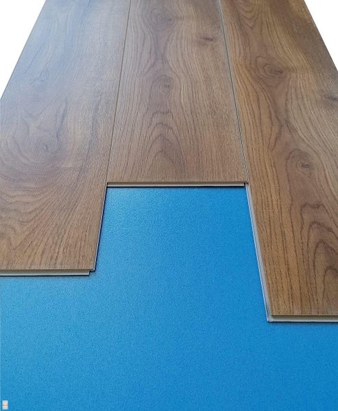 0,5 m2 - 1 Stück LVT-Unterlage für Fußboden Bodenpaneele Trittschalldämmung Vinyl-/LVT Klick Böden Dämmunterlage / 1,5mm
