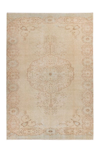 Flachflor Teppich Raimundo Beige Vintage 120 x 170 cm