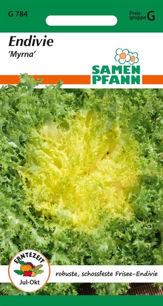 Samenpackung Endivie Myrna