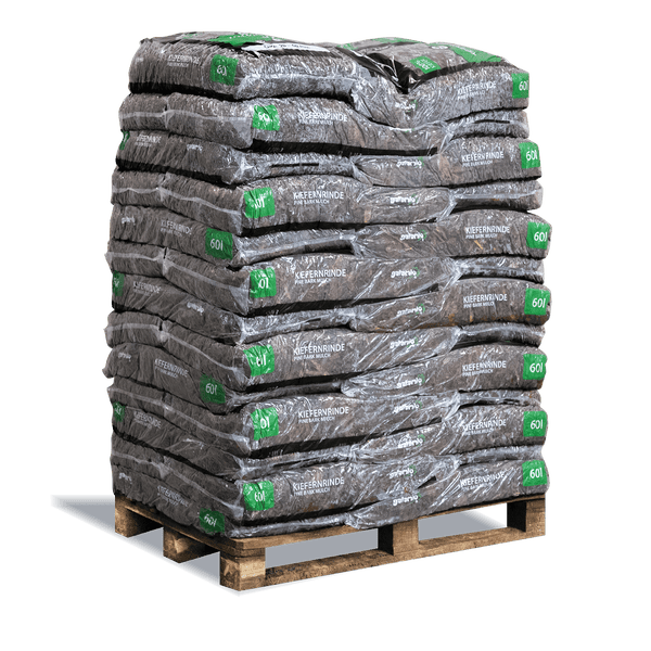 Galamio Rindenmulch Kiefer Grob 60l x 39 Sack 2340l Palette