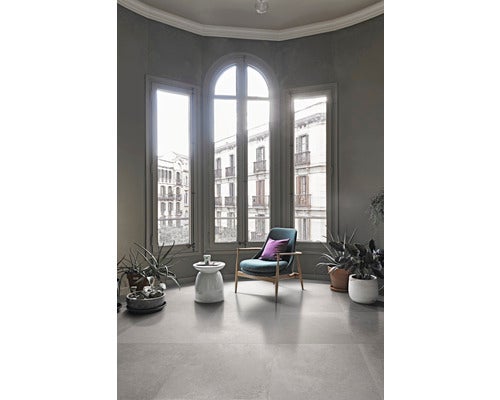 Feinsteinzeug Wand- und Bodenfliese Lit grigio 60x60 cm