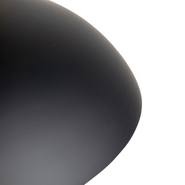 Detailaufnahme einer runden, matten Oberfläche