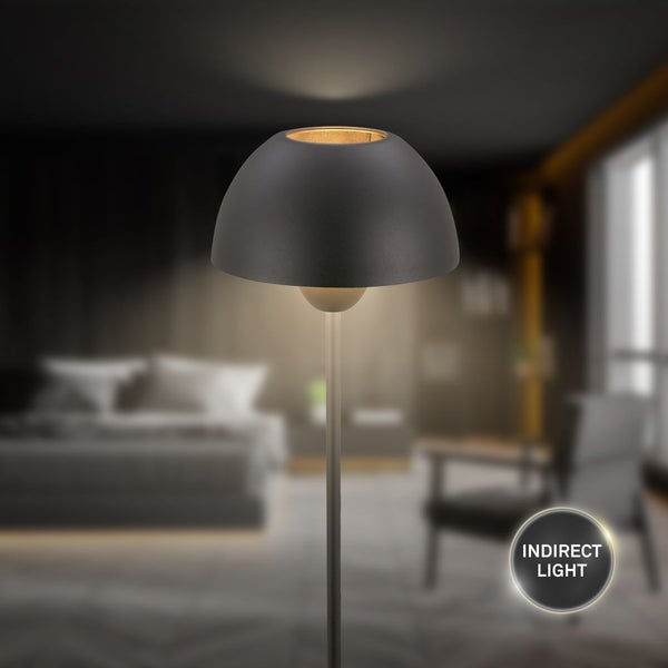 Stehlampe Stehleuchte Standleuchte Wohnzimmer Kabelschalter Leselampe