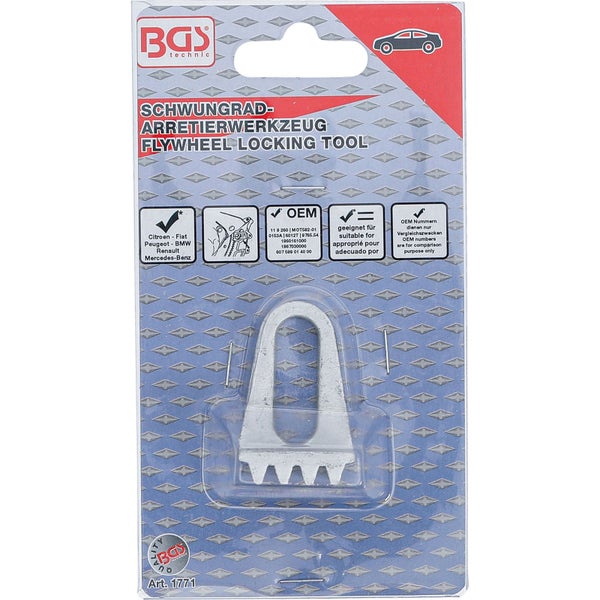 Schwungrad Arretierwerkzeug im Blisterpack