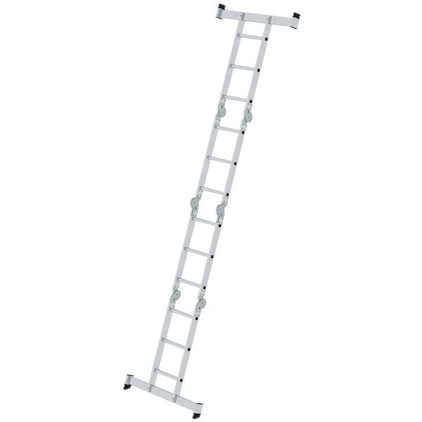 MUNK Vielzweckleiter mit Nivello® Traverse 4x3 Sprossen
