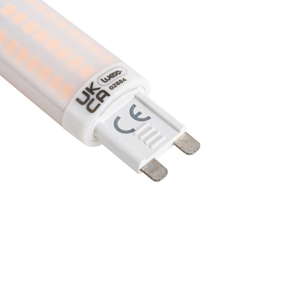 2er Set G9 3-Stufen dimmbarer LED-Lampen Opal 4,5W 500lm 2700K