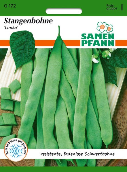 Samen Pfann Stangenbohne 'Limka'