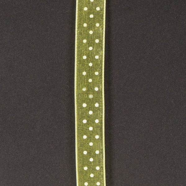 Dekoband mit Punktmuster