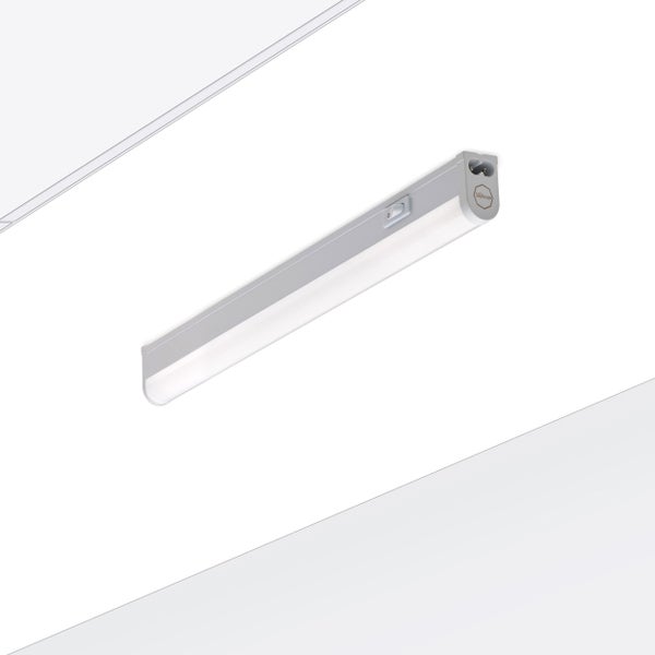 Oktaplex Riga LED Unterbauleuchte Küche 28cm neutralweiß 4000K 4W mit Schalter