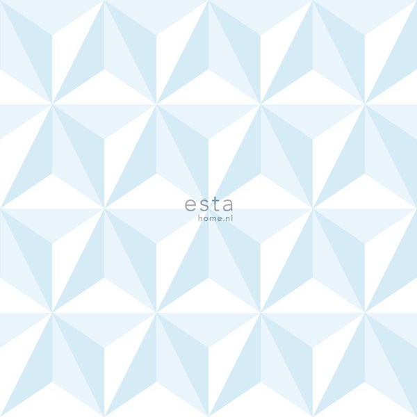 Tapete mit geometrischem Dreiecksmuster