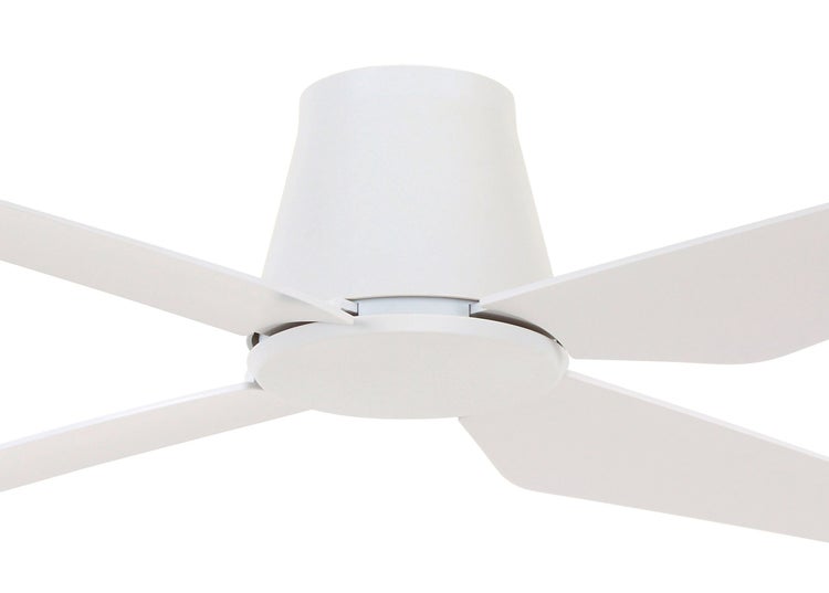 Deckenventilator mit vier Flügeln für eine effiziente Raumluftzirkulation
