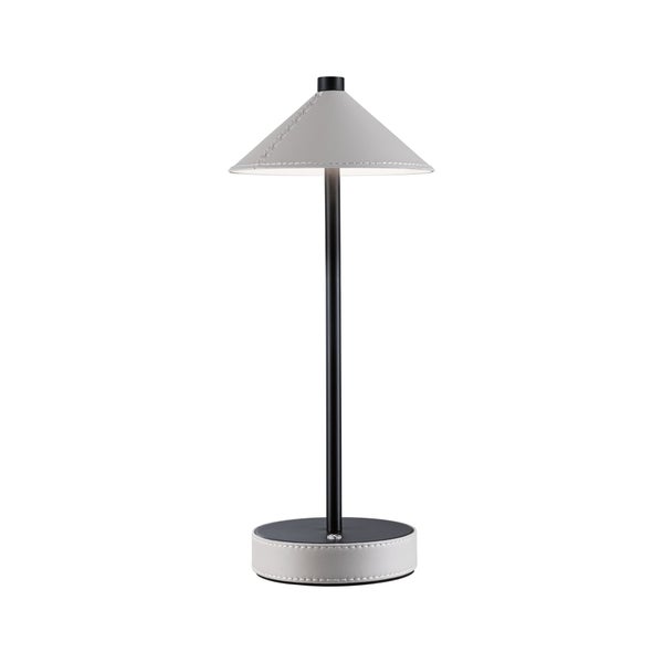 Mobile Tischleuchte Pellini White Switch 300lm 2W Schwarz matt, Beige