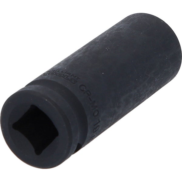 BRILLIANT TOOLS 1/2 Kraft-Stecknuss Sechskant 19 mm lang - BT022661