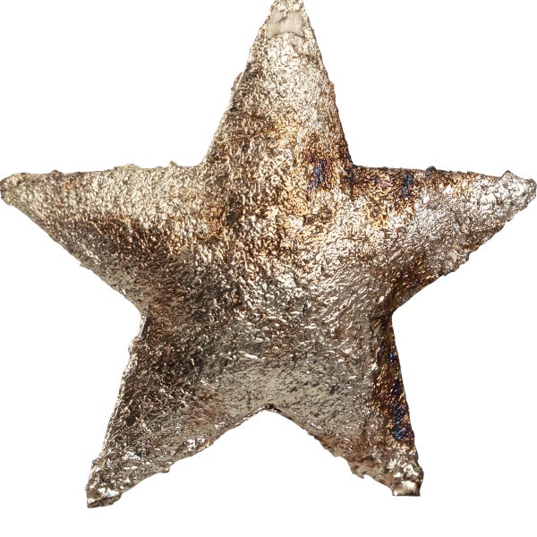 Dekorativer Stern aus Metall