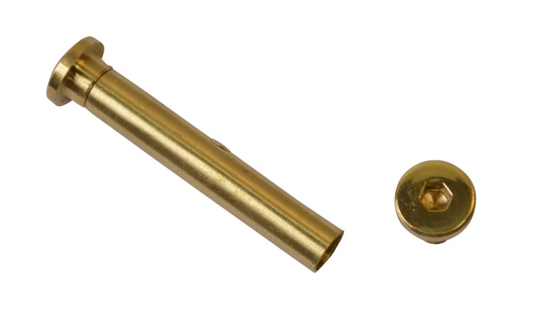 Ersatzteile Teakmöbel Ersatzschraube Messing Hülsenschraube 71-mm 3-teilig