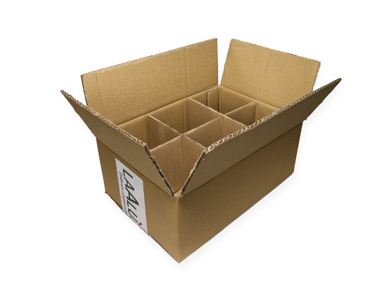 LAALU Set von Weihnachtsschmuck 34 Stück in Box Rot Nussknacker für Weihnachtsbaum bis zu 100 cm