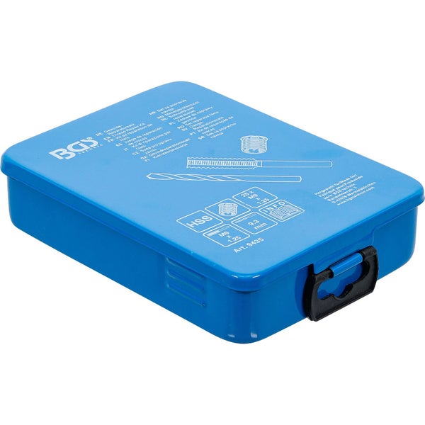 BGS technic Gewinde Reparatur Set im blauen Koffer