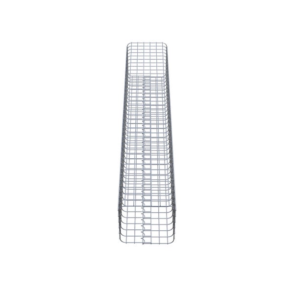 Gabionensäule 32 x 32 cm MW 5 x 5 cm eckig - Höhe: 1,80 m