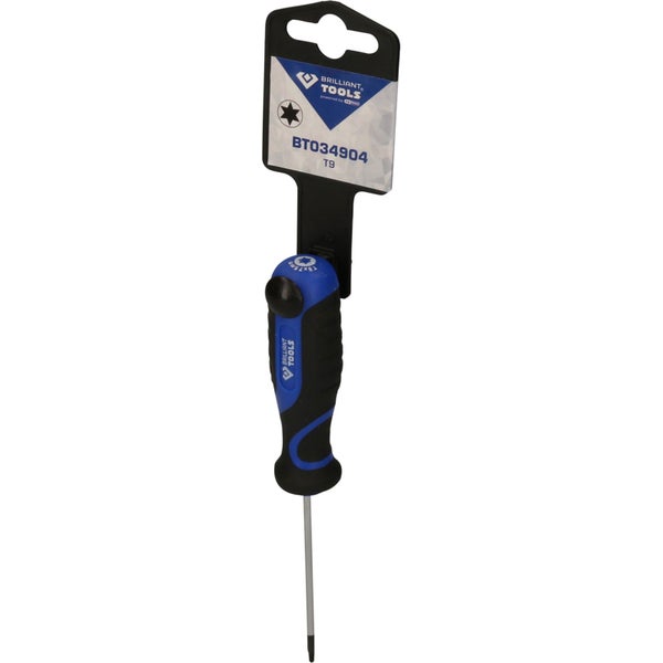 BRILLIANT TOOLS Schraubendreher TORX T9 - BT034904