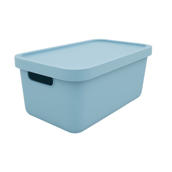 Aufbewahrungsbox aus Kunststoff mit Deckel