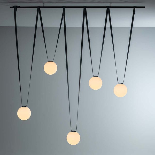 V-TAC VT-41010-B - LED-Schienenlichter - Magnetische Gewebekugelleuchten - 10 Watt - 900 Lumen -
