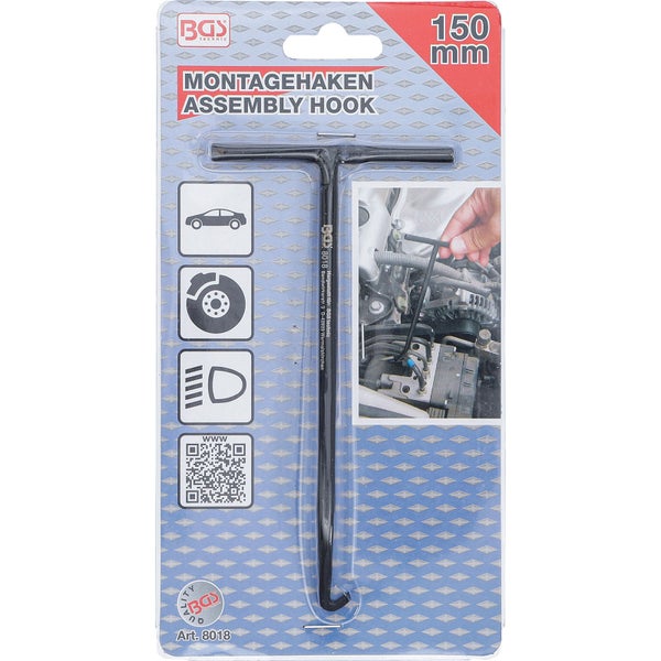 BGS Technic Montagehaken 150 Millimeter