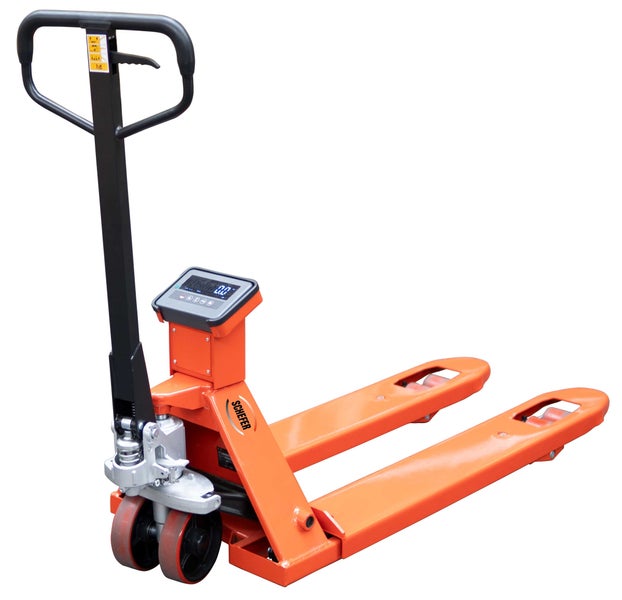 Hubwagen mit Waage von Schefer