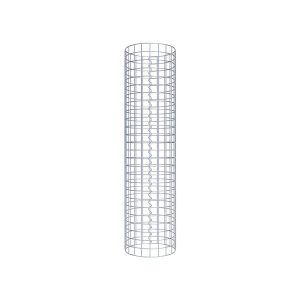 Gabionensäule Durchmesser 32 cm MW 5 x 5 cm rund - Höhe: 130 cm