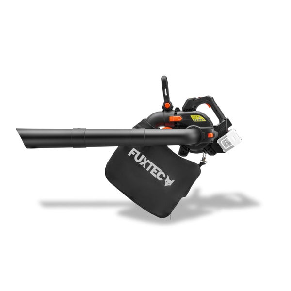 Fuxtec Akku Laubsauger mit Fangsack