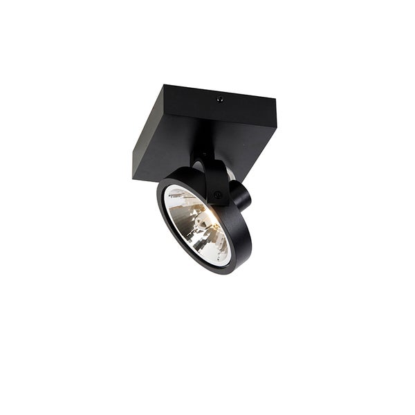 Deckenstrahler aus Metall mit einem Licht